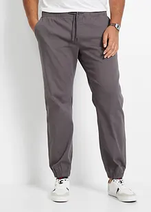 Pantalon chino taille élastiquée Loose Fit, jambes droites, bonprix