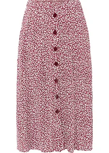 Jupe midi en viscose avec poches, bonprix