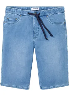 Bermuda confortable en jean et molleton, Regular, bonprix