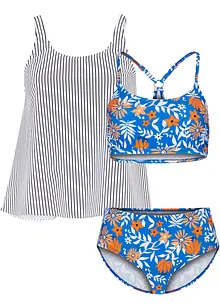 Tankini et haut de bikini (ens. 3 pces), bonprix