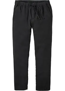 Pantalon chino Regular avec lin, Straight, bonprix