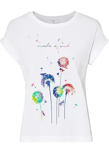 T-shirt avec fleurs de pissenlit, bonprix