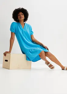 Robe en mousseline à volant, bonprix