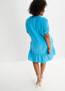 Robe en mousseline à volant, bonprix