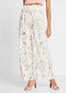 Pantalon en jersey de crêpe léger, bonprix