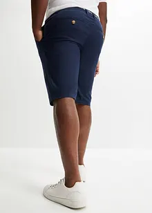 Bermuda chino avec lin majoritaire et cordon, Regular Fit, bonprix