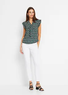 Blouse sans manches imprimée, bonprix