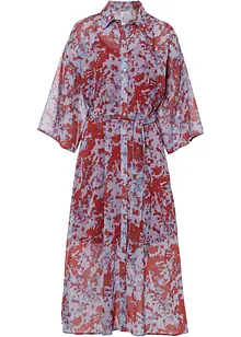 Robe-chemise avec imprimé tie-dye, RAINBOW