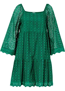 Robe à broderie ajourée, bonprix