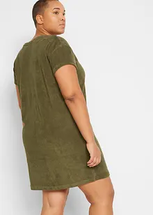 Robe T-shirt en tissu éponge, bonprix