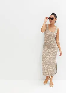 Robe longue avec fente avec viscose, bonprix