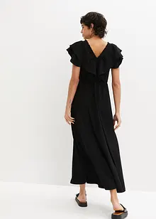 Robe longue à volant, bonprix