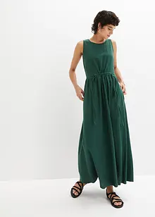 Robe longue en léger mélange de lin et viscose, bonprix