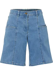 Bermuda en jean avec grandes poches et taille confortable, bpc bonprix collection