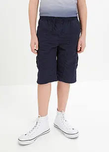 Bermuda cargo jogger 100% coton, Regular, bonprix