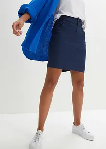 Jupe en coton extensible, bonprix