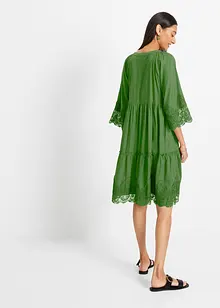 Robe-chemise à dentelle, bonprix