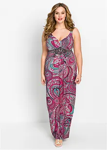 Robe longue avec applications, bonprix