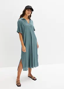 Robe col chemise à poches, bonprix