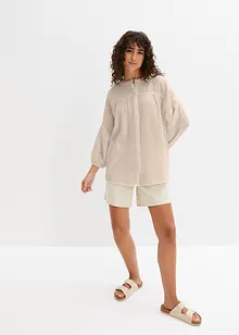 Tunique-blouse en mousseline, bonprix