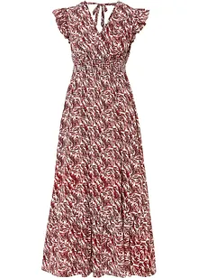 Robe midi à manches papillon, bonprix