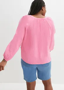 Blouse en gaze de coton, bonprix