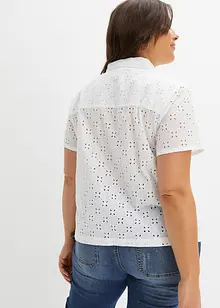 Chemisier à broderie ajourée, bonprix