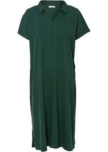 Robe caftan avec lin majoritaire, bonprix