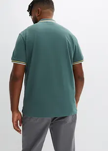 Lot de 2 polos en maille piquée 100% coton, bonprix