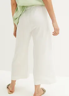 Jupe-culotte en lin, longueur mollet, bonprix