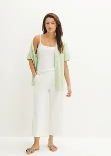 Jupe-culotte en lin, longueur mollet, bonprix