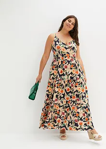 Robe longue imprimée, bonprix