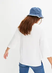 T-shirt coton oversized, mi-manches, bonprix