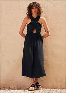 Robe longue avec découpe, bonprix