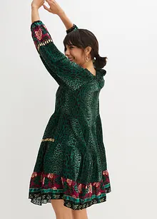 Robe-tunique imprimée en viscose fluide, bonprix