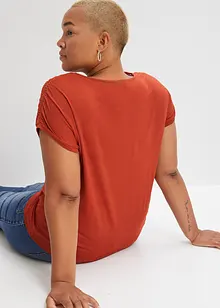 T-shirt à broderie anglaise, bonprix