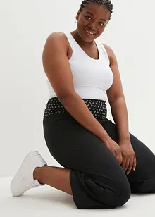 Jupe-culotte avec taille confortable, mi-mollet, bonprix