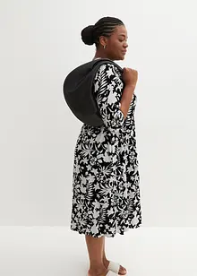 Robe midi en viscose avec poches, bonprix