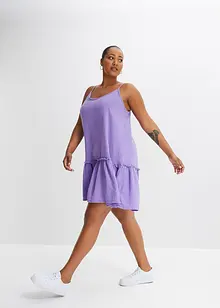 Robe à bretelles en mousseline, bonprix