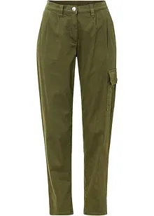 Pantalon cargo en twill, bonprix