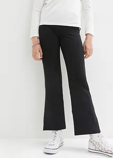 Pantalon évasée fille avec fentes, bonprix