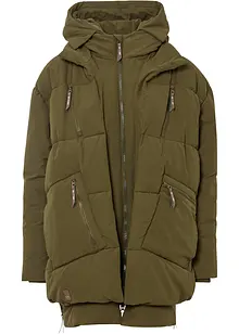 Veste d'hiver oversized avec capuche en polyester recyclé, bonprix