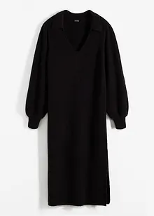 Robe en maille midi, bonprix