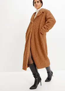 Manteau en maille peluche, bonprix