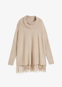 Pull avec franges à la base, bonprix