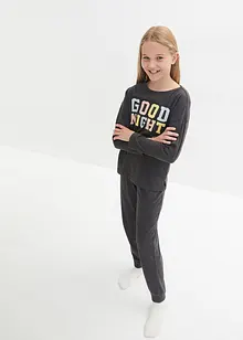 Pyjama fille en coton doux (Ens. 2 pces.), bonprix