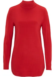 Pull en fine maille à col montant, bonprix