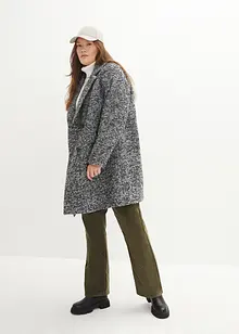 Manteau caban avec teneur en laine, court, bonprix