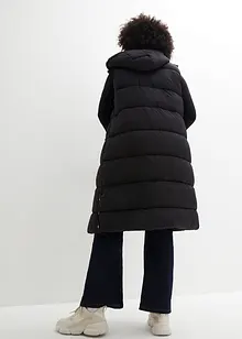 Veste longue fonctionnelle sans manches matelassée avec technologie thermo-isolante, bonprix