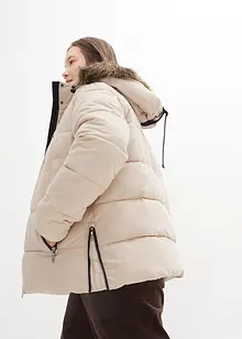 Veste matelassée en polyester recyclé avec détails contrastants, bonprix